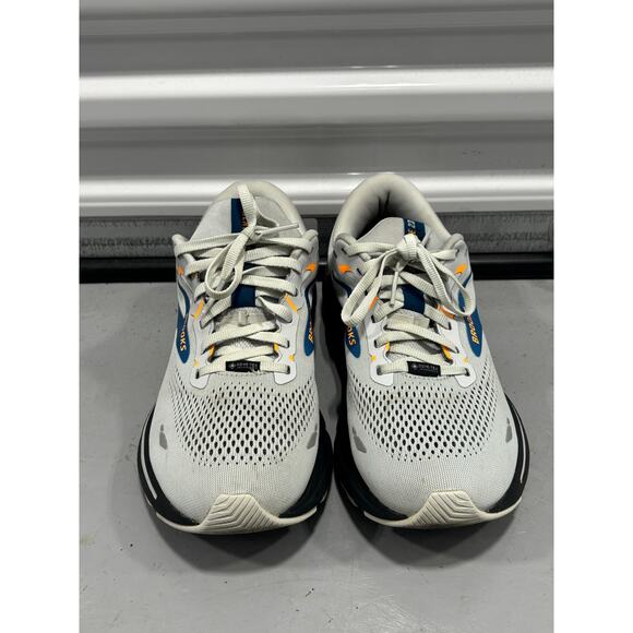 Brooks Adrenaline GTS 23  Shoes Men’s 10.5 Oyster Mushroom Orange Blue Goretex main image 6